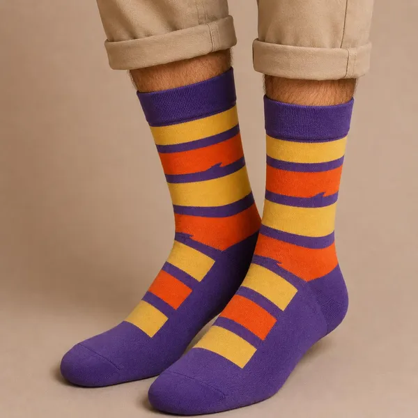 Purple_Cotton_Crew_Length_Socks_For_Men_Pack_Of_2