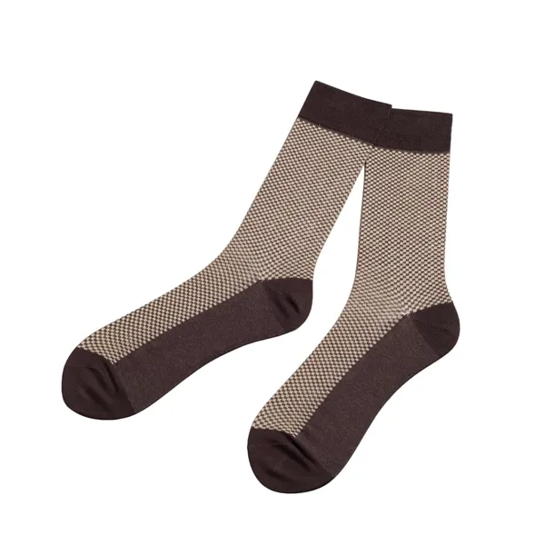 Brown_Cotton_Crew_Socks_For_Men_Pack_Of_2