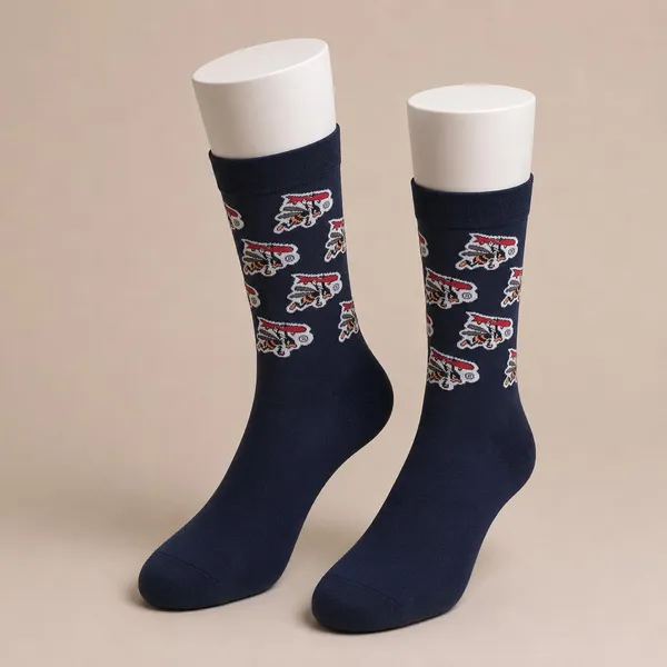 Blue_Cotton_Crew_Socks_For_Men_Pack_Of_2