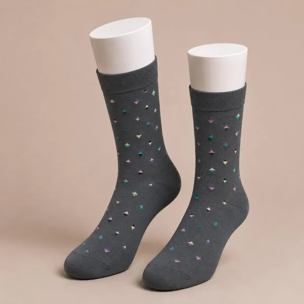 Grey_Cotton_Crew_Socks_For_Men_Pack_Of_2