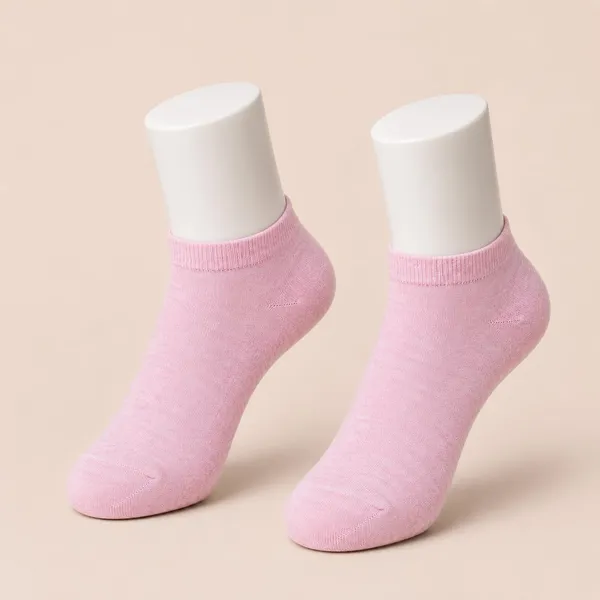 Multicolor_Cotton_Ankle_Socks_For_Women_Pack_Of_2