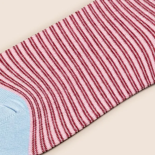 Multicolor_Cotton_Ankle_Socks_For_Women_Pack_Of_2