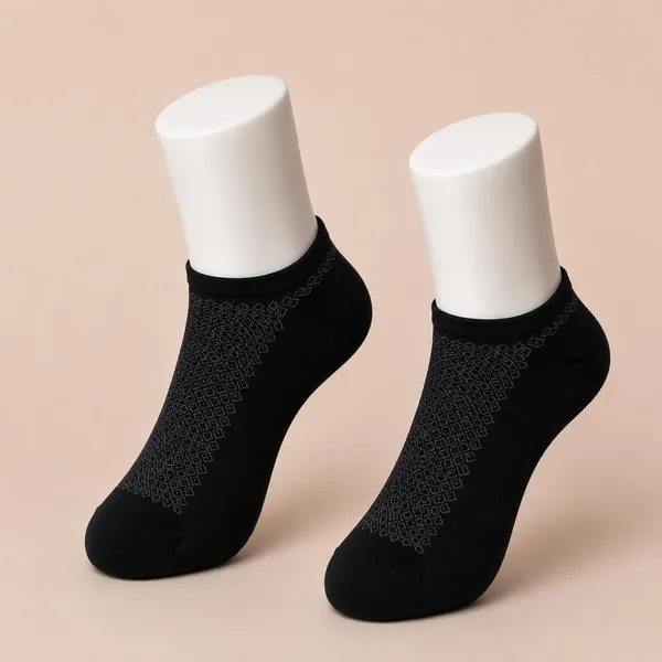 Multicolor_Cotton_Ankle_Socks_For_Men_Pack_Of_2