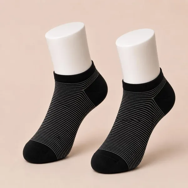 Multicolor_Cotton_Ankle_Socks_For_Men_Pack_Of_2