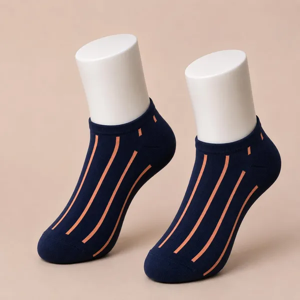 Multicolor_Cotton_Ankle_Socks_For_Men_Pack_Of_2