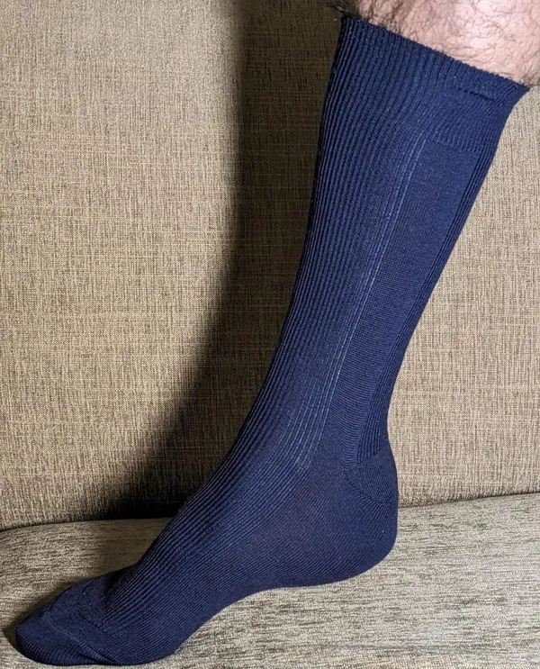 Navy_Blue_Cotton_Socks_For_Men_Pack_Of_1