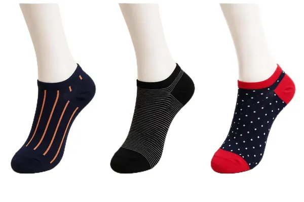 Multicolor_Cotton_Low_Cut_Seamless_Socks_For_Unisex_Pack_Of_3