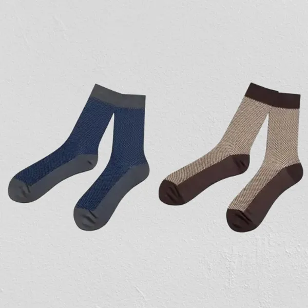 Multicolor_Cotton_Calf_Length_Socks_For_Men_Pack_Of_2