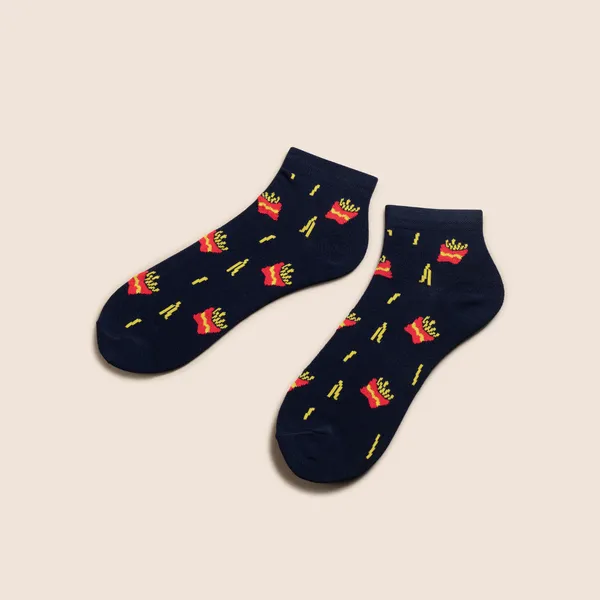Multicolor_Cotton_Ankle_Socks_For_Unisex_Pack_Of_2
