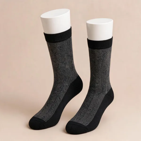 Black_Cotton_Crew_Socks_For_Men_Pack_Of_2