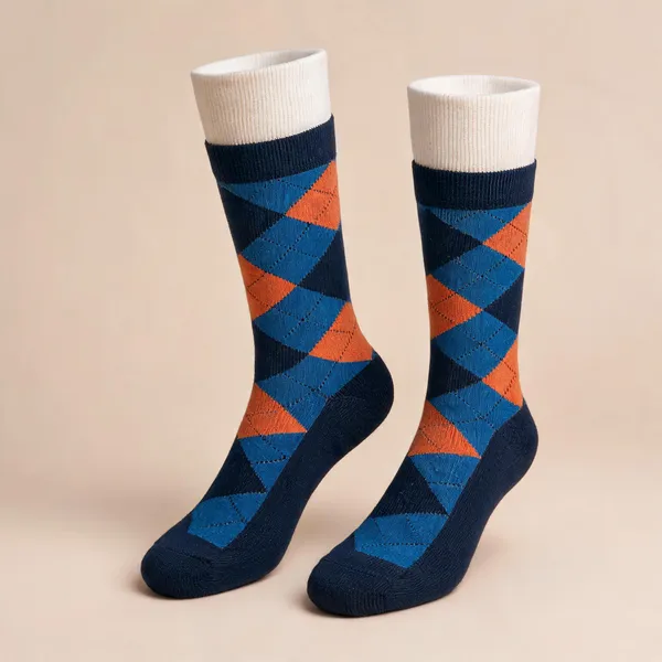 Dark_Blue_Cotton_Crew_Length_Socks_For_Men_Pack_Of_2