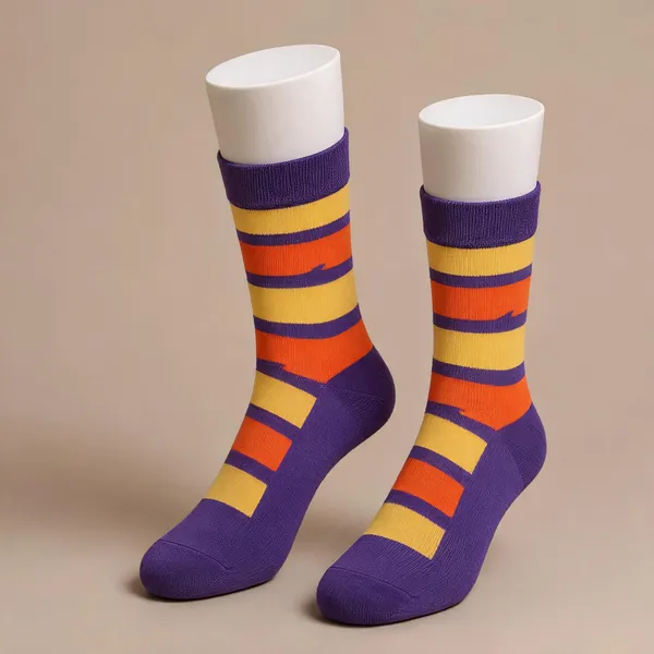 Purple_Cotton_Crew_Length_Socks_For_Men_Pack_Of_2
