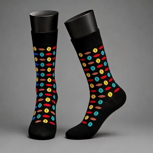 Grey_Cotton_Crew_Socks_For_Men_Pack_Of_2