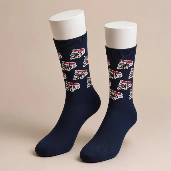 Blue_Cotton_Crew_Socks_For_Men_Pack_Of_2