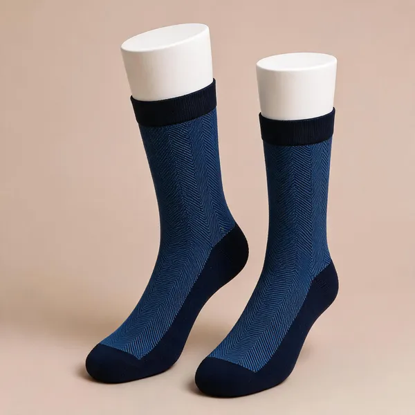 Dark_Blue_Cotton_Crew_Length_Socks_For_Men_Pack_Of_2