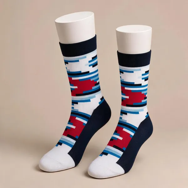 Grey_Cotton_Crew_Socks_For_Men_Pack_Of_2