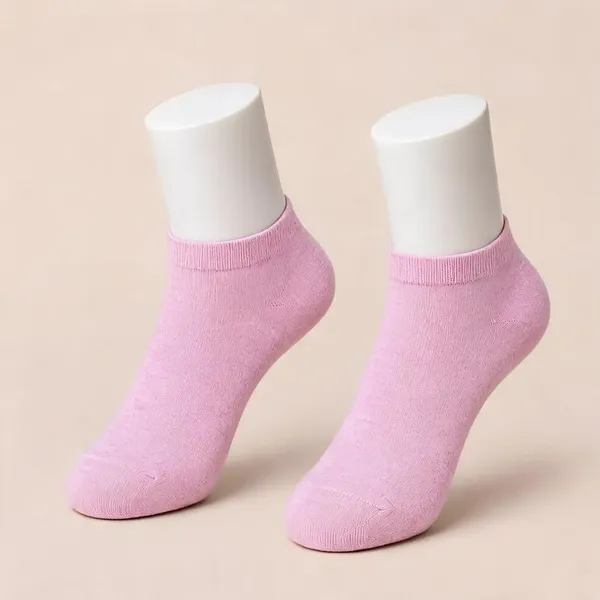 Multicolor_Cotton_Ankle_Socks_For_Women_Pack_Of_2