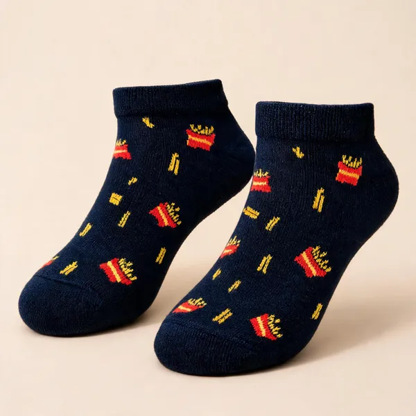 Multicolor_Cotton_Ankle_Socks_For_Men_Pack_Of_2