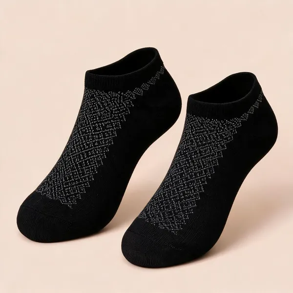 Multicolor_Cotton_Ankle_Socks_For_Men_Pack_Of_2