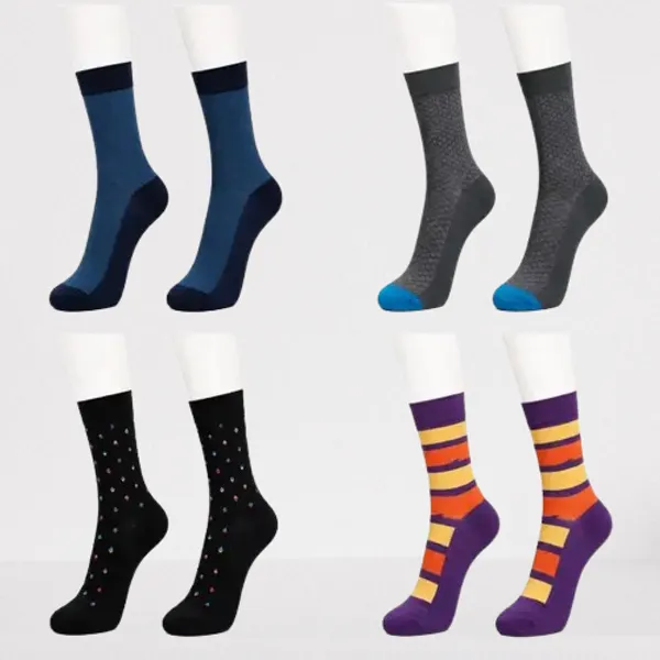 Multicolor_Cotton_Crew_Socks_For_Men_Pack_Of_4