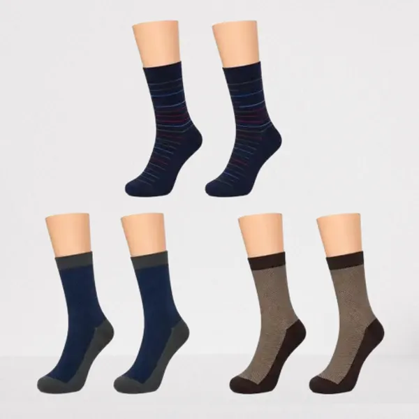 Multicolor_Cotton_Calf_Length_Socks_For_Men_Pack_Of_3