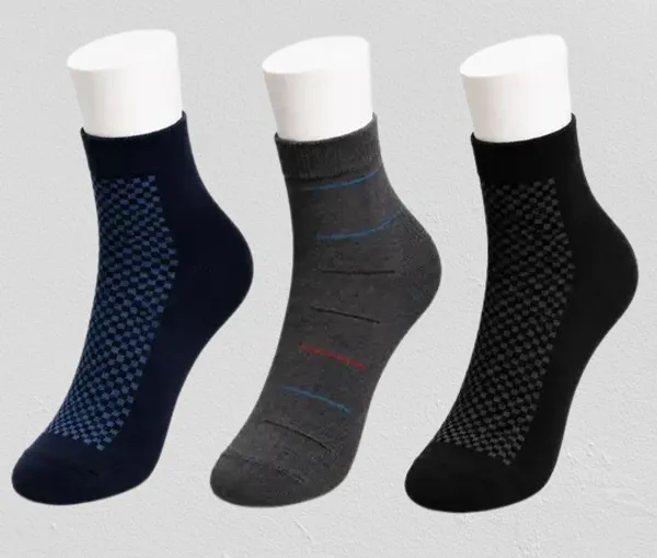 Multicolor_Cotton_Low_Cut_Socks_For_Unisex_Pack_Of_3