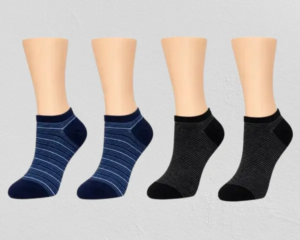 Multicolor_Cotton_Low_Cut_Seamless_Socks_For_Women_Pack_Of_2
