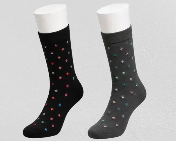 Multicolor_Cotton_Calf_Length_Socks_For_Men_Pack_Of_2