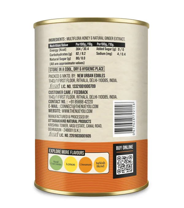 Nue_Ginger_Infused_Honey_Blend