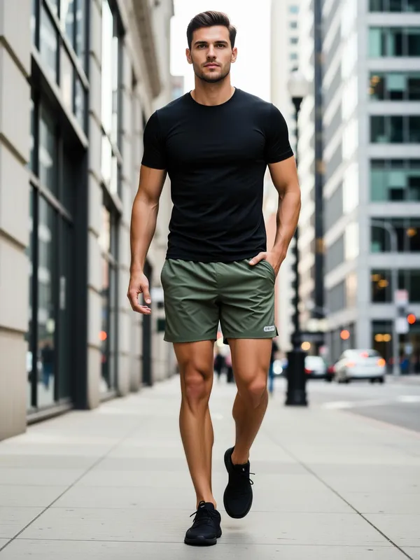 Light_Green_Polyester_Regular_Fit_Sports_Shorts_For_Men