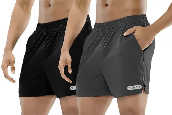Black_&_Dark_Grey_Lycra_Regular_Fit_Shorts_For_Men_Pack_Of_2