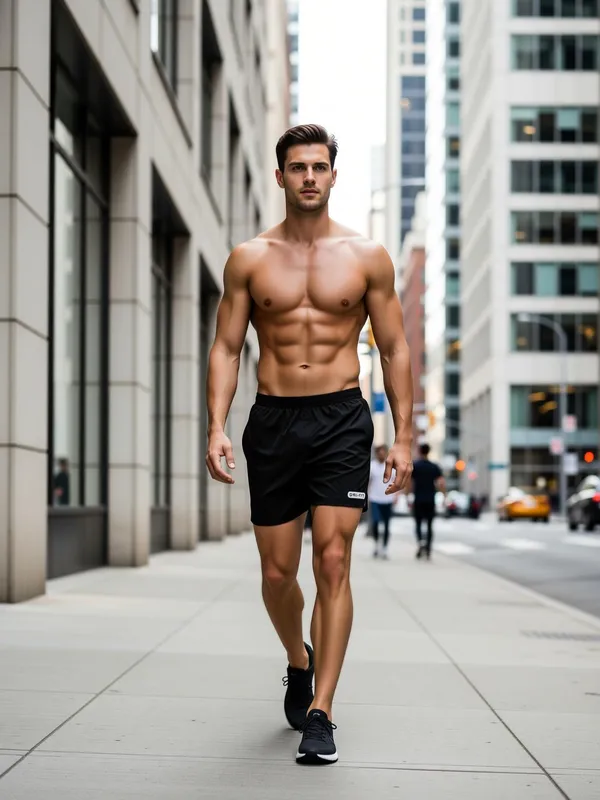 Pravaha_Black_Lycra_Regular_Fit_Gym_Shorts_For_Men