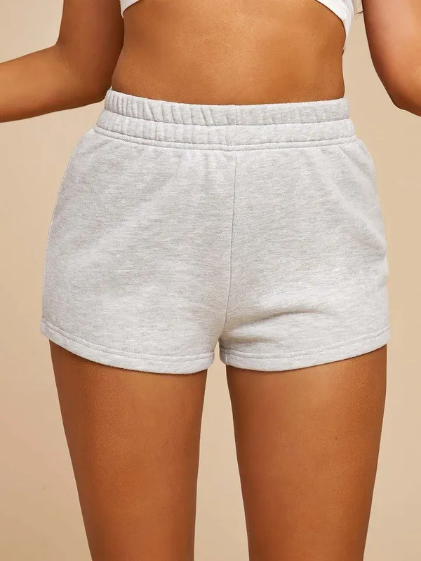 Pravaha_Black_Cotton_Solid_Cycling_Shorts_For_Women