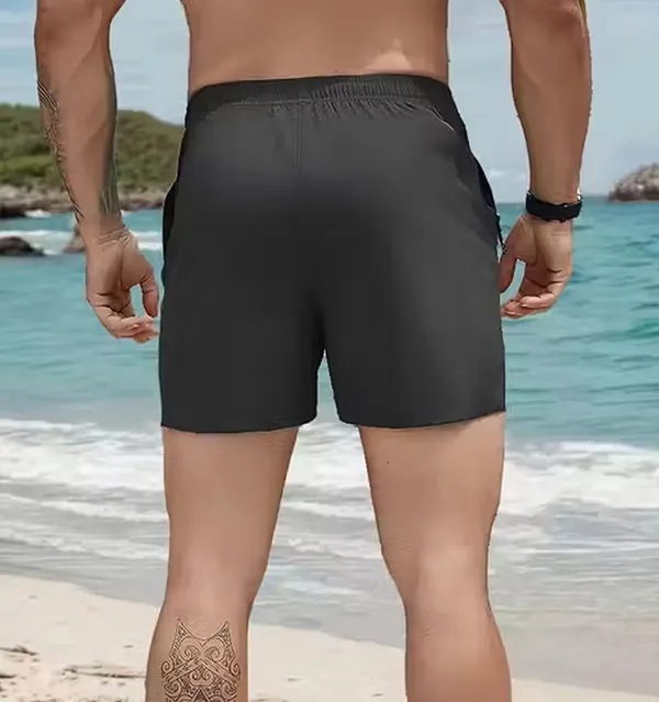 Pravaha_Dark_Grey_Lycra_Reversible_Beach_Shorts_For_Men