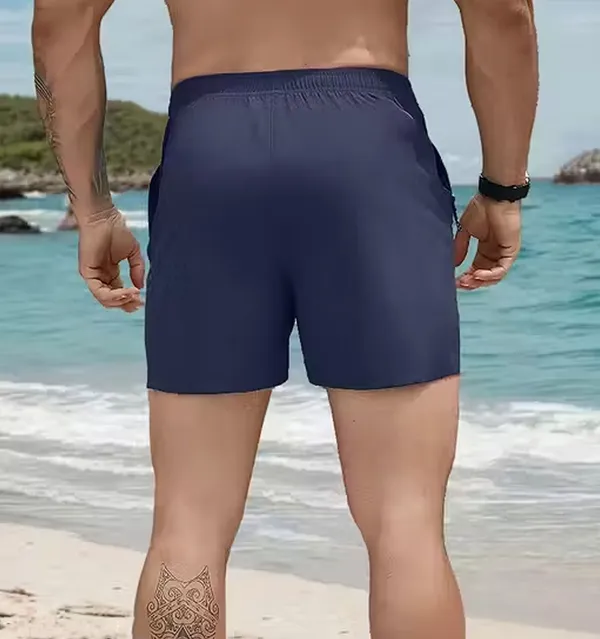 Pravaha_Blue_Lycra_Reversible_Beach_Shorts_For_Men
