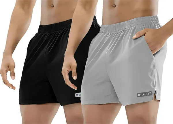 Grey_Lycra_Regular_Gym_Shorts_For_Men