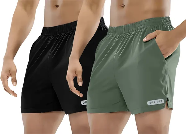 Green_Black_Lycra_Regular_Fit_Gym_Shorts_For_Men