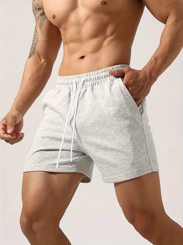Grey_Cotton_Regular_Sports_Shorts_For_Men