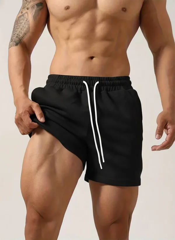 Black_Cotton_Regular_Sports_Shorts_For_Men