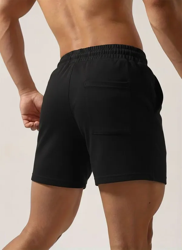 Black_Cotton_Regular_Sports_Shorts_For_Men