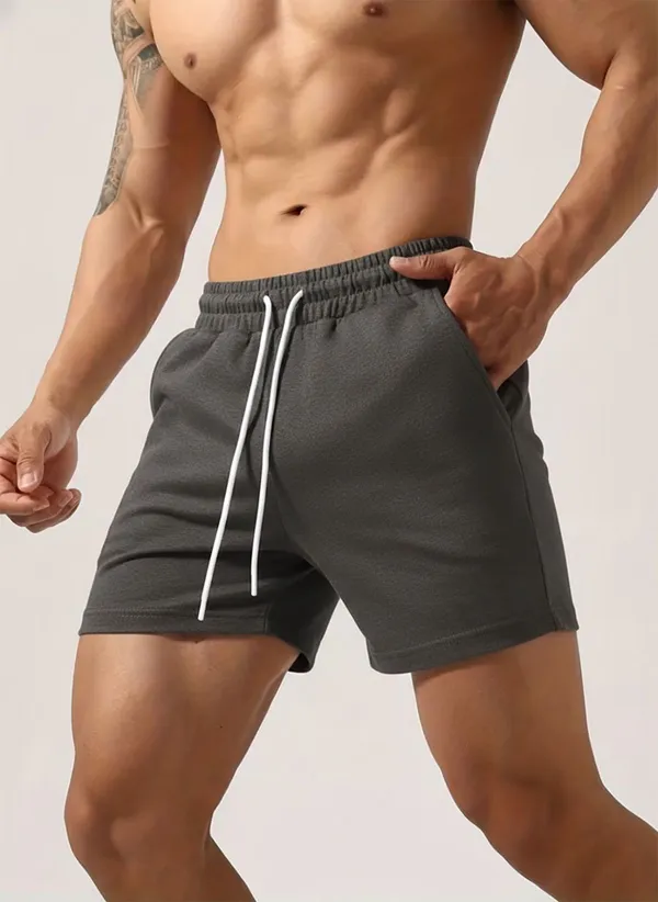 Dark_Grey_Cotton_Regular_Shorts_For_Men