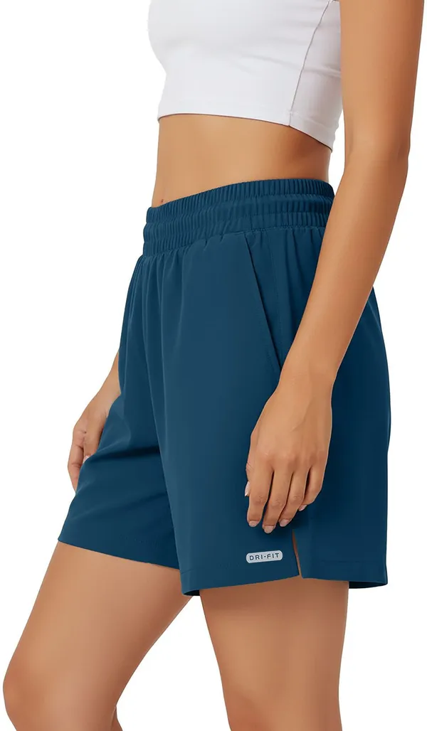 Green_Polyester_Regular_Sports_Shorts_For_Women