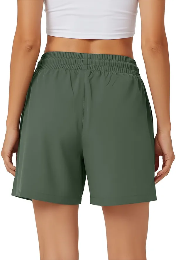 Green_Polyester_Regular_Sports_Shorts_For_Women