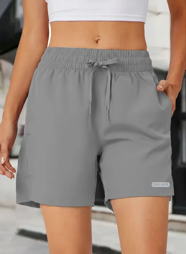 Grey_Polyester_Regular_Fit_Sports_Shorts_For_Women