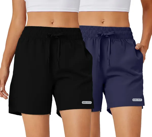 Blue_Polyester_Regular_Sports_Shorts_For_Women