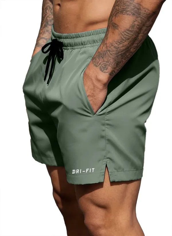 Green_Lycra_Regular_Gym_Shorts_For_Men