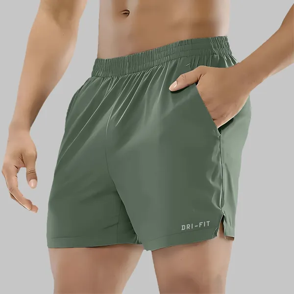 Green_Lycra_Regular_Sports_Shorts_For_Men