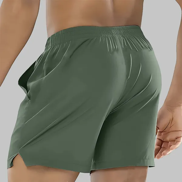 Green_Lycra_Regular_Sports_Shorts_For_Men