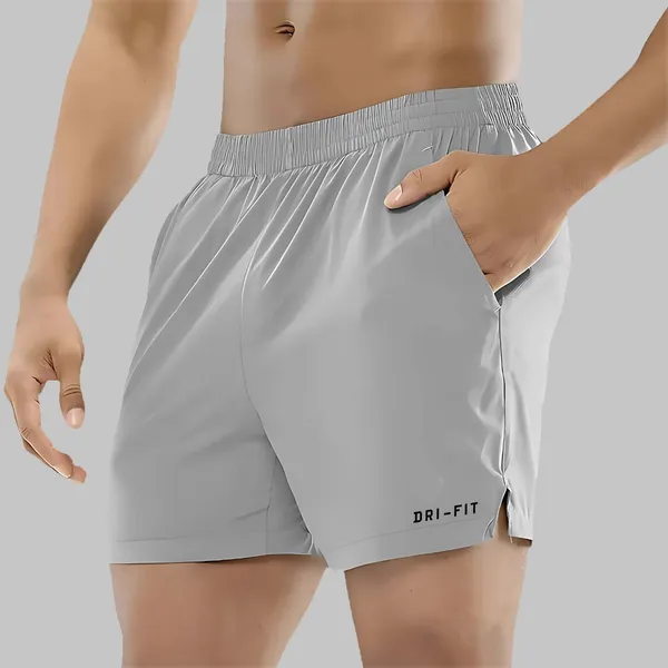 Grey_Lycra_Regular_Solid_Shorts_For_Men