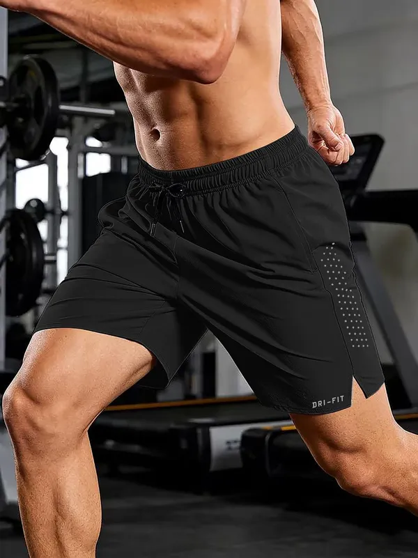 Black_Polyester_Regular_Sports_Shorts_For_Men